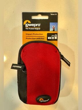 📷 Lowepro Tahoe 10 Red Compact Camera Case_NWT 📷